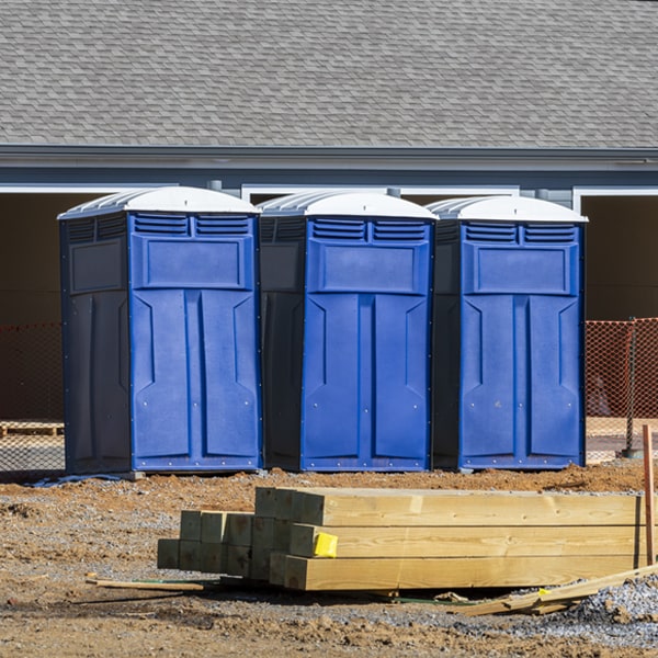 how can i report damages or issues with the porta potties during my rental period in Assonet